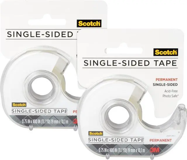 Main image of Scotch 3M 001-3M 3/4-Inch Scrapbooking Tape (Pack of 2)