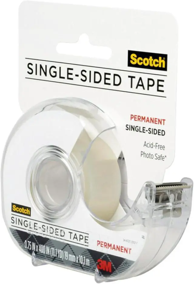 Alt view image 3 of 4 - Scotch 3M 001-3M 3/4-Inch Scrapbooking Tape (Pack of 2)