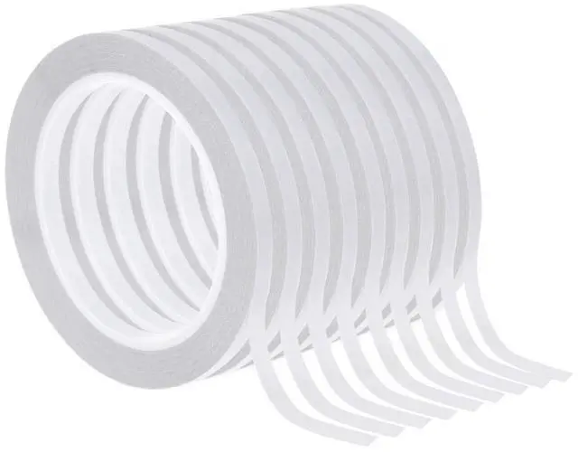 Main image of cridoz Double Sided Adhesive Tape, 9 Rolls Double-Side Craft Tape for Card Making, Scrapbooking, DIY Crafts and Office School Stationery Supplies (1/4 Inch, 25 Yards Per Rool)