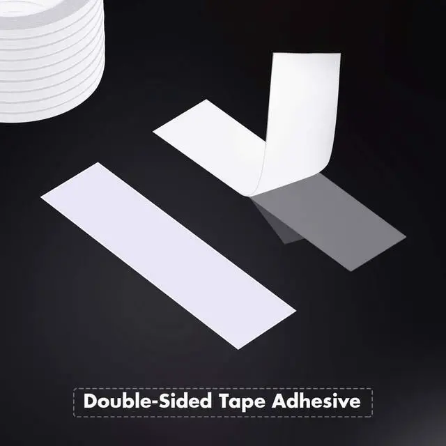 Alt view image 5 of 7 - cridoz Double Sided Adhesive Tape, 9 Rolls Double-Side Craft Tape for Card Making, Scrapbooking, DIY Crafts and Office School Stationery Supplies (1/4 Inch, 25 Yards Per Rool)