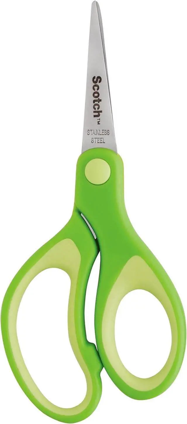 Alt view image 2 of 5 - Scotch Kids Pointed Tip Scissors with Soft Touch, 5" (Colors may vary)