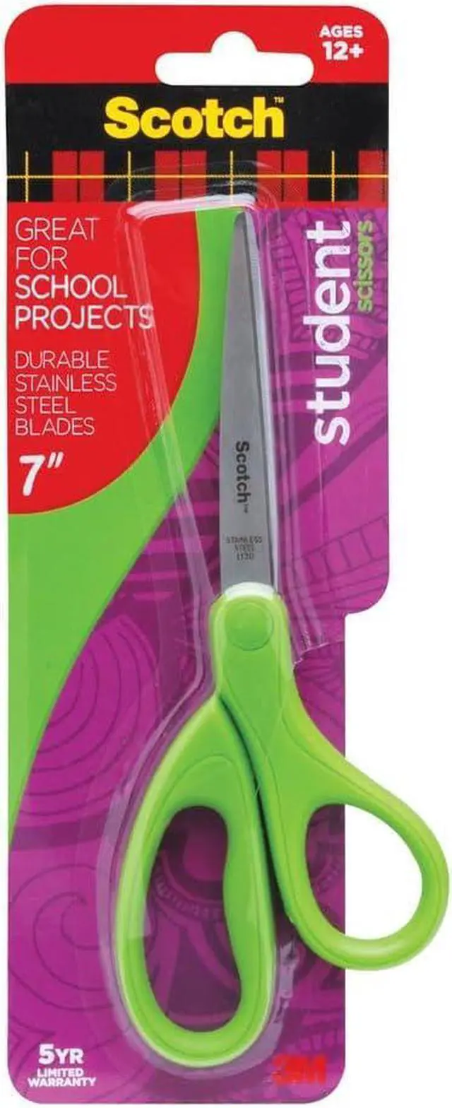 Alt view image 4 of 5 - Scotch Kids Pointed Tip Scissors with Soft Touch, 5" (Colors may vary)
