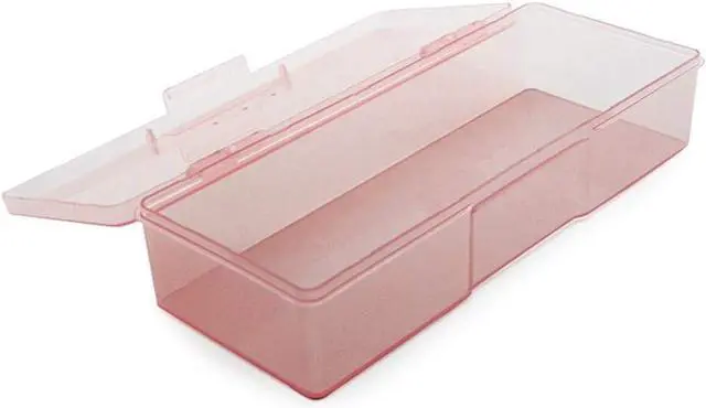 Main image of Transparent Box Storage Case for Nail Art Equipment Manicure Tool