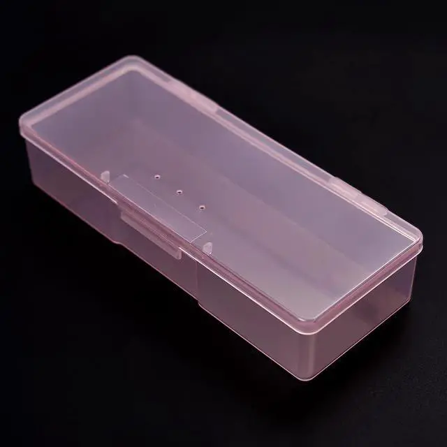 Alt view image 7 of 7 - Transparent Box Storage Case for Nail Art Equipment Manicure Tool