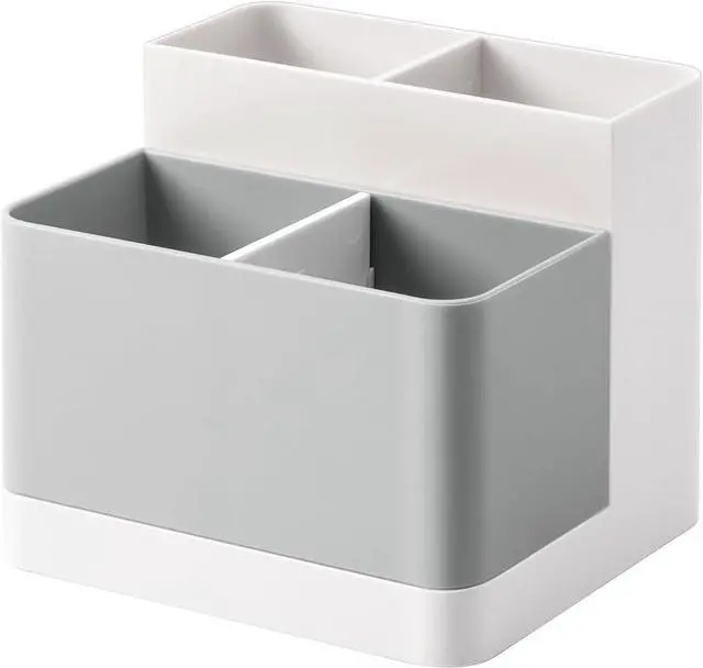 Main image of Poeland Desktop Storage Organizer, Pen and Pencil Cases Boxes, Pen or Pencil Holder Box Container for Desk, Office Supplies, Vanity Table