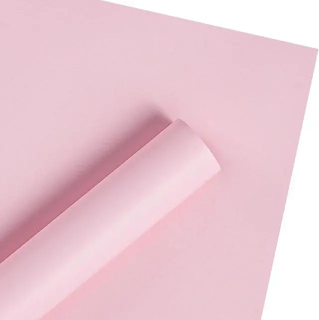 Alt view image 5 of 5 - RUSPEPA 20 Sheets Flower Wrapping Paper, Waterproof Floral Bouquet Wrapping Paper, Florist Supplies Packaging for Birthday, Party, Wedding and DIY Crafts - Pink