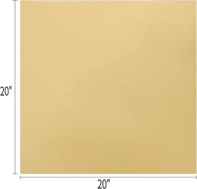 Alt view image 3 of 6 - SUNCOLOR 36 Sheets Gold Tissue Paper for Gift Bags, 20 x 20 Inch Shiny Metallic Wrapping Paper for Christmas Weddings Birthdays and Crafts