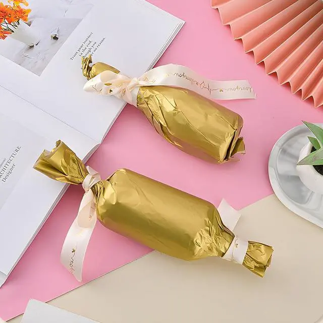 Alt view image 4 of 7 - Gold Tissue Paper for Gift Bags - 30 Sheets of Gold Wrapping Tissue Paper Bulk Packaging Paper for Weddings Birthday DIY Project Christmas Gift Wrapping Crafts Decor (14 x 20 Inch)