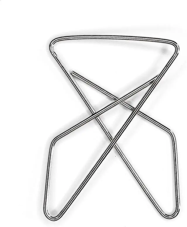 Alt view image 2 of 4 - ACCO Brands Ideal Paper Clamp (Butterfly Clamp), Smooth Finish, No.1 Size (Large), 12/Box (A7072610)