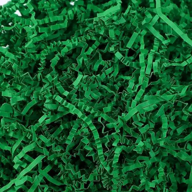 Main image of UoeRing Green Crinkle Cut Paper Shred Filler 4 oz