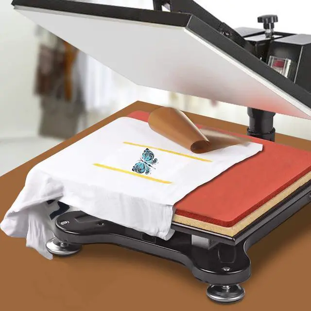 Alt view image 5 of 6 - Teflon Sheets for Heat Press,Non-stick Reusable PTFE Teflon Paper Sheet Roll for Cricut Sublimation Heat Transfer,HTV Iron On,Baking (3 Pack 12x16in)