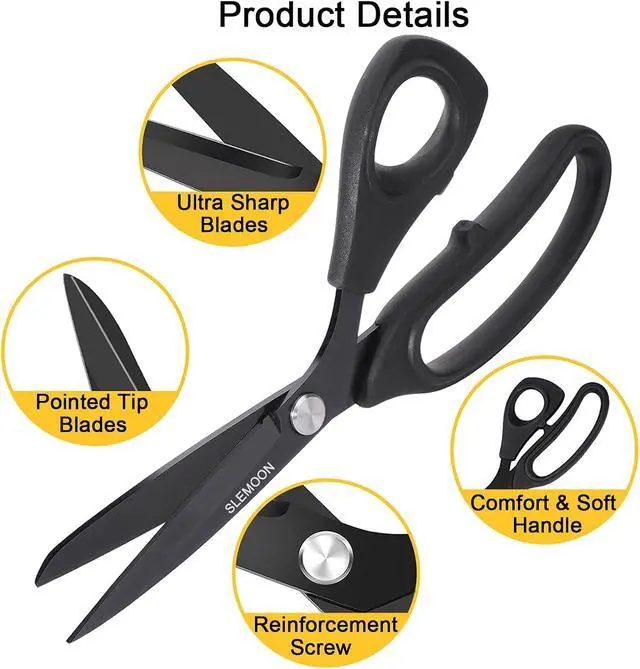 Alt view image 5 of 7 - 8.5" Scissors All Purpose, Heavy Duty Office Scissor