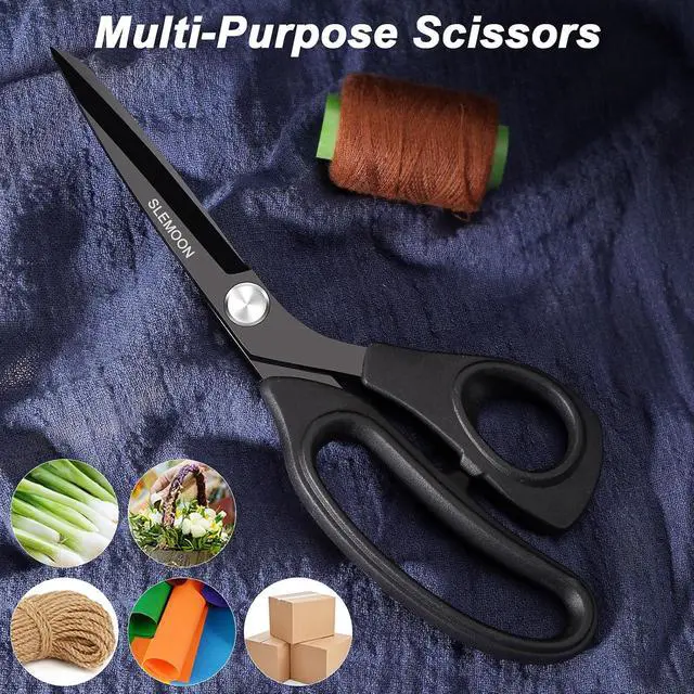 Alt view image 6 of 7 - 8.5" Scissors All Purpose, Heavy Duty Office Scissor