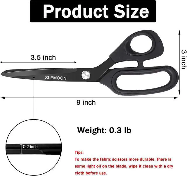 Alt view image 7 of 7 - 8.5" Scissors All Purpose, Heavy Duty Office Scissor