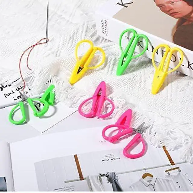Alt view image 4 of 6 - Mixweer Mini Scissors for Travel Sewing Embroidery, 3 Colors, 6 Pcs