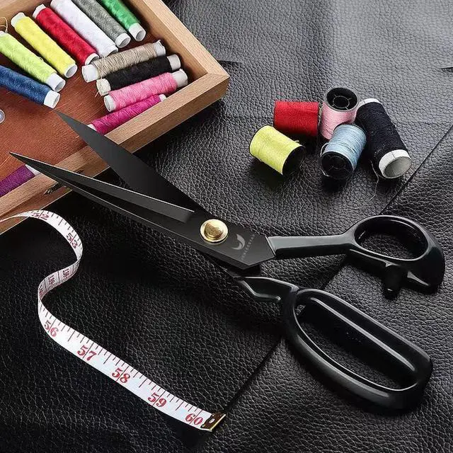 Alt view image 5 of 7 - Fabric Scissors 10 Inch, High Carbon Steel Tailor Shears
