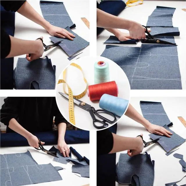 Alt view image 7 of 7 - Fabric Scissors 10 Inch, High Carbon Steel Tailor Shears