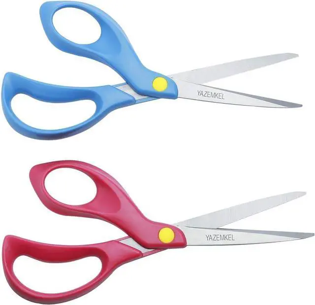 Alt view image 2 of 7 - Left-Hand Scissors Stainless Steel 3-Pack, 8 inch