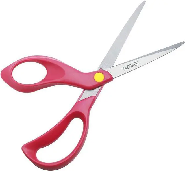 Alt view image 4 of 7 - Left-Hand Scissors Stainless Steel 3-Pack, 8 inch