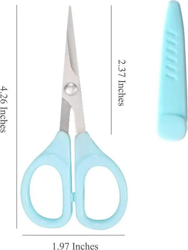 Alt view image 6 of 6 - 2Pcs Small Scissors, Sharp Little Scissors, Ideal for Home Tailor Office