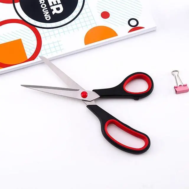 Alt view image 5 of 7 - Scissors, 2 Pack 7.5 inch Scissors for Office and Home, Scissor All Purpose for School Fabric Craft Supplies Use