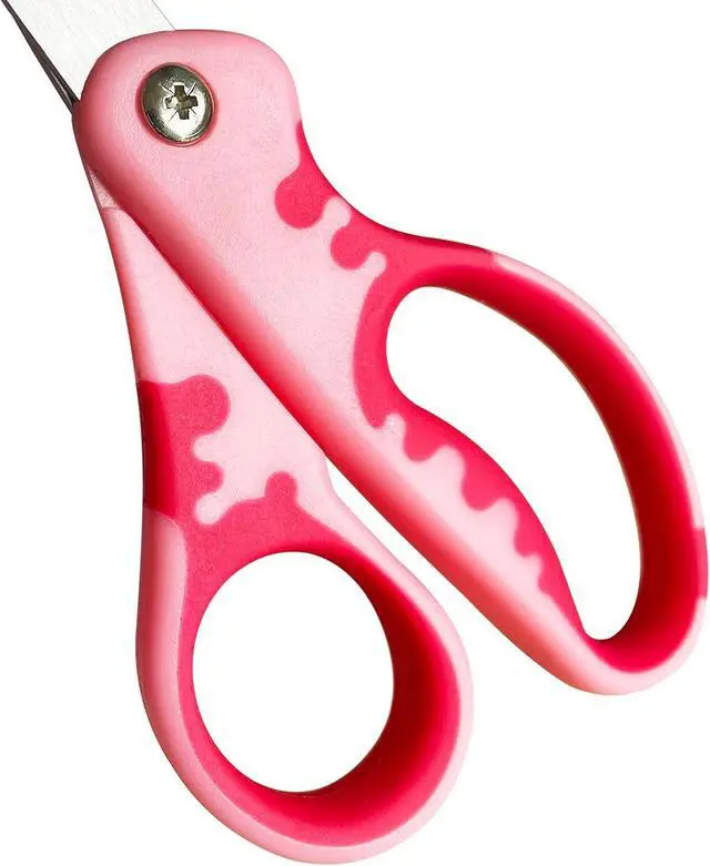 Alt view image 3 of 7 - Kids Scissors,5" Toddler Scissors with Cover,Student Blunt Tip Scissors with Comfort Grip,Safety for School Craft Cutting Paper(5 Pack)