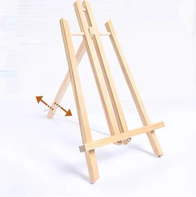 Alt view image 3 of 7 - 2PCS 17 Inch Desktop Easel, Party Easel, Wooden Easel - Versatile Tabletop Art Display Stand for Creative Projects and Events
