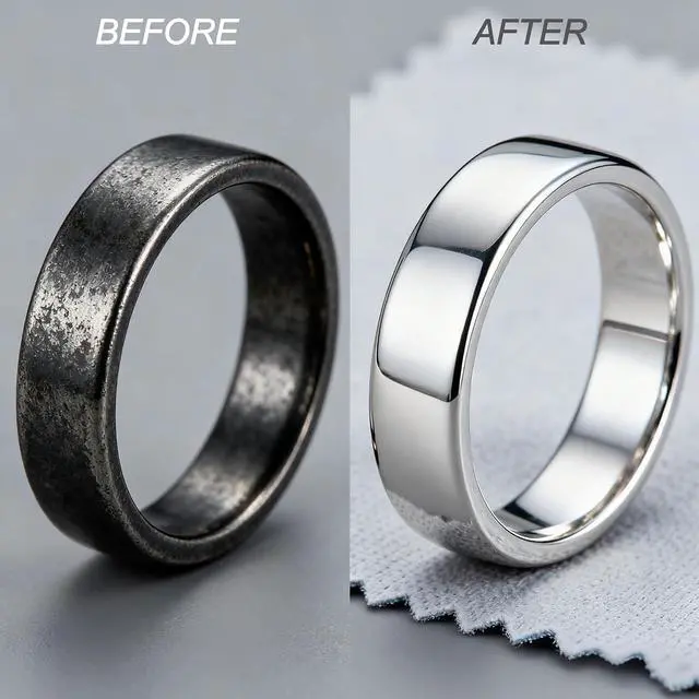 Alt view image 2 of 6 - 3PCS Silver Polishing Cloth 11x14'' X-Large Premium 2 Layer Cleaning Fabric