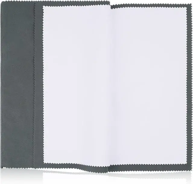 Main image of 2PC X-Large 12x10'' Double Layer Jewelry Polishing & Buff Cloths (Grey)