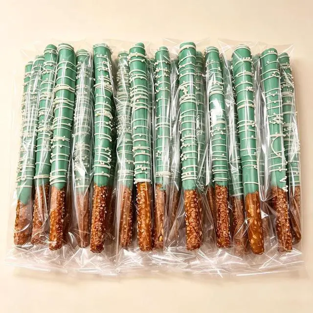 Alt view image 7 of 7 - Morepack Pretzel Rod Bags Self Sealing Cellophane Bags 2x10 In 100 Pcs