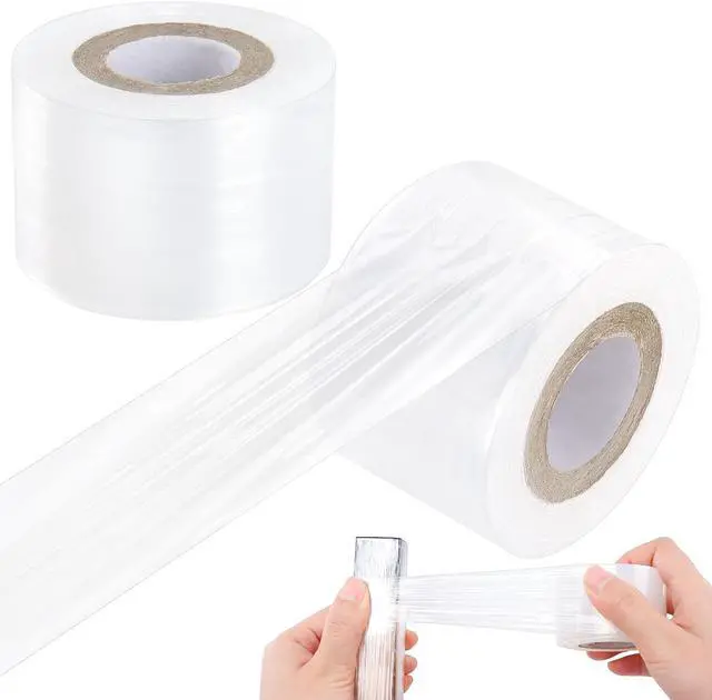 Main image of Mini Stretch Wrap Film Roll for Bottles Jars Shrink Seal Packing