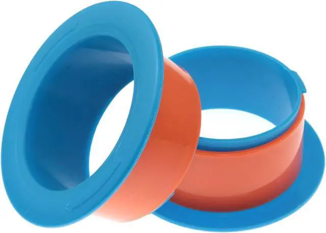 Main image of 2PCS Shrink Packaging Handle 3 Inch Film Core for Mobile Stretch Wrap Pallets Packaging and Transportation Holder Plastic Pallets Blue