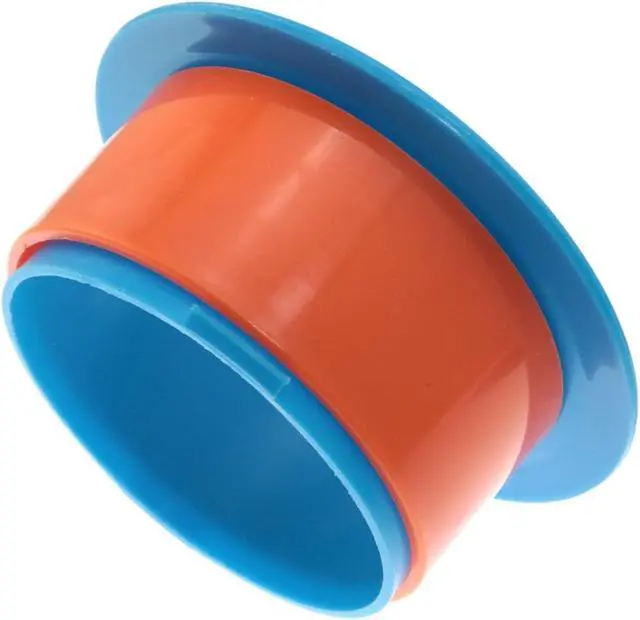 Alt view image 3 of 5 - 2PCS Shrink Packaging Handle 3 Inch Film Core for Mobile Stretch Wrap Pallets Packaging and Transportation Holder Plastic Pallets Blue