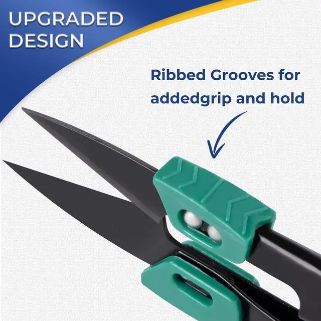 Alt view image 4 of 7 - Damita 4.2 inch Sewing Scissors - Wider Handle Thread Snips (2 pack)