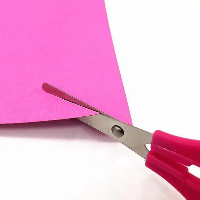 Alt view image 6 of 7 - 4 Sets of Children's Safety Scissors,Round Headed Plastic Scissors,Kindergarten Baby Handmade Scissors,Small Class art Enlightenment Training,Scissors