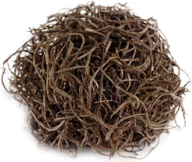 Alt view image 2 of 6 - SuperMoss (26956) Preserved Spanish Moss Decorative Moss for Crafts, Potted Plants, Fairy Gardens, Vase Filler, Floral Arrangements & Indoor/Outdoor Garden Projects, 120 cu in, Coffee