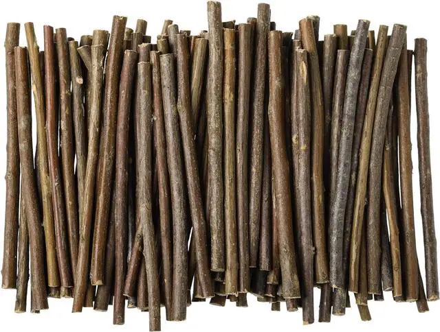 Main image of 120Pcs Wood Sticks Twigs for Crafts Crafting 10cm 0.3-0.5cm