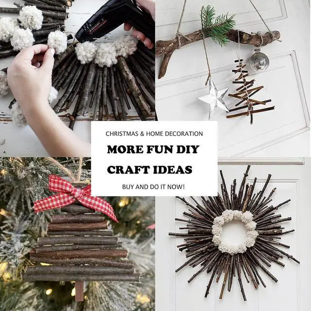 Alt view image 4 of 6 - 120Pcs Wood Sticks Twigs for Crafts Crafting 10cm 0.3-0.5cm