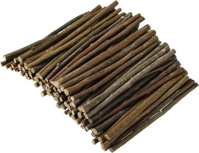 Alt view image 5 of 6 - 120Pcs Wood Sticks Twigs for Crafts Crafting 10cm 0.3-0.5cm