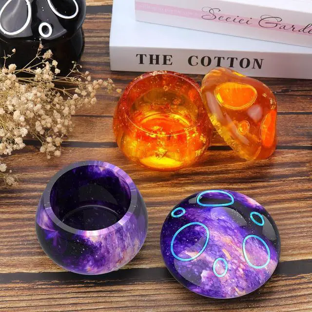 Alt view image 5 of 7 - Juome Jar Resin Molds Silicone, Mushroom Jar Silicone Molds for Epoxy Resin