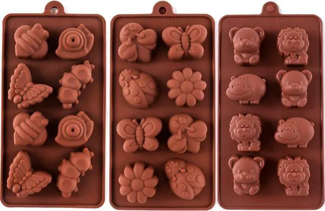 Main image of Silicone Molds Non-stick Chocolate Candy Mold,Soap Molds