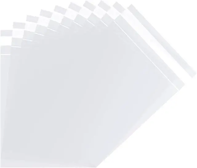 Main image of Cellophane Bags 4½ x 6½-inch Self Sealing Cookie Cellophane Resealable Clear Treat Crystal Plastic Bags for Gift giving Candy Jewelry Crafts (100CT)