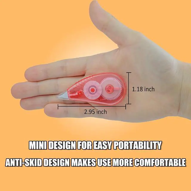 Alt view image 5 of 6 - White Correction Tape, 12Pack 13.13ft for School Office