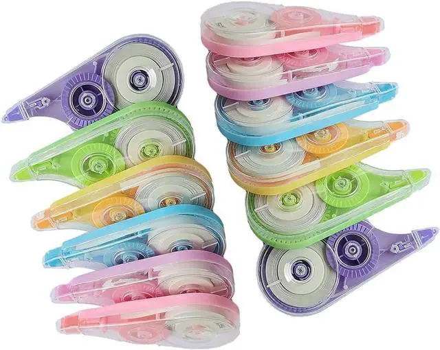 Main image of 12PCS White Correction Tape,39.4ft Each,Easy To Use Applicator for Instant Corrections Wrong Writing At Any Time, Tear-Resistant Correction Tape for Office or School Supplies