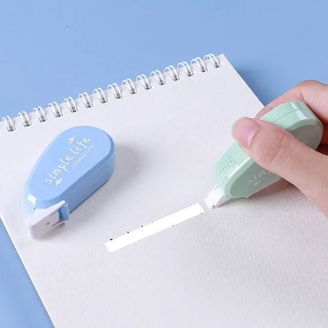 Alt view image 2 of 7 - 12 Pack Pastel Correction Tape, 0.2 x 197 inch Instant Correction