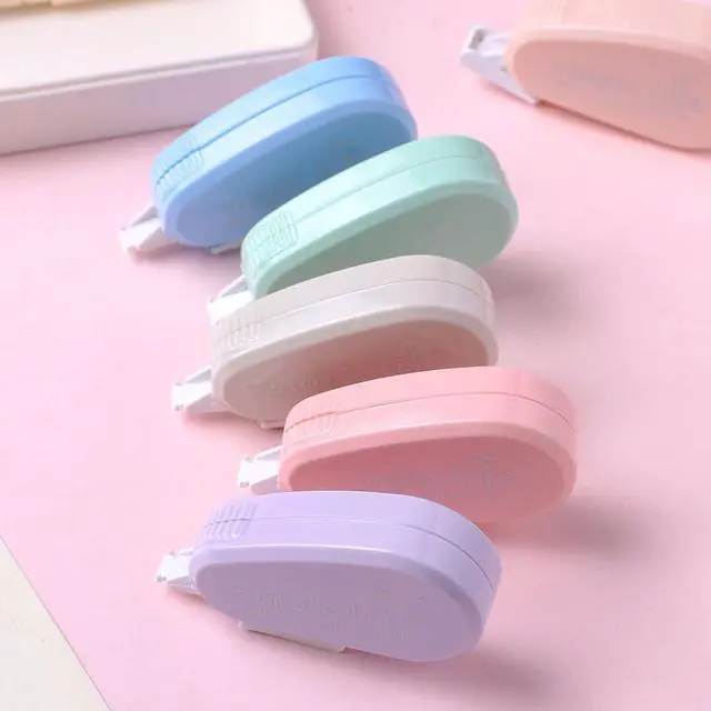 Alt view image 5 of 7 - 12 Pack Pastel Correction Tape, 0.2 x 197 inch Instant Correction