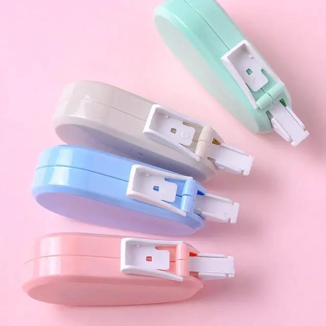Alt view image 6 of 7 - 12 Pack Pastel Correction Tape, 0.2 x 197 inch Instant Correction