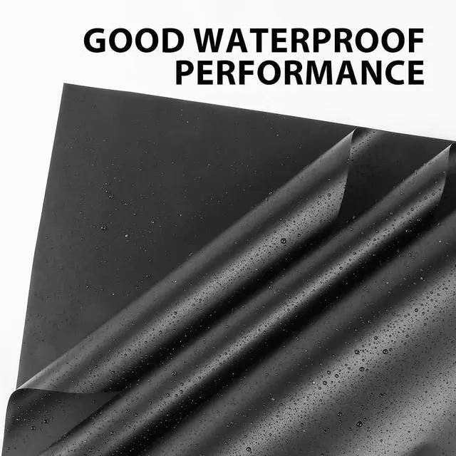 Alt view image 4 of 6 - 20 Sheet Flower Wrapping Paper-Waterproof Bouquet Paper (Misty Black)