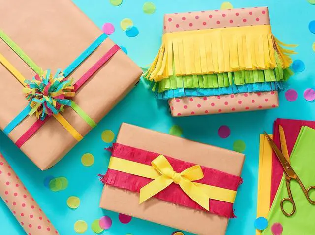 Alt view image 6 of 6 - American Greetings Rainbow Tissue Paper, 40 Sheets (8 colors, 20 in. x 20 in.) for Birthdays, All Occasions, Gift Bags and Boxes, Gift Wrap, Crafts, Paper Flowers, Pom Poms, and More