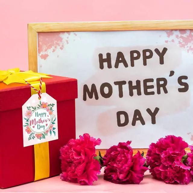 Alt view image 7 of 7 - Fancy Land Happy Mothers Day Tags with String Mothers Day Hanging Labels Floral Best Mom Gift Tag for Wrapping Decoration Supplies 60Pcs